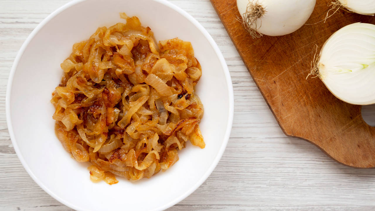 cebolla caramelizada sin azucar