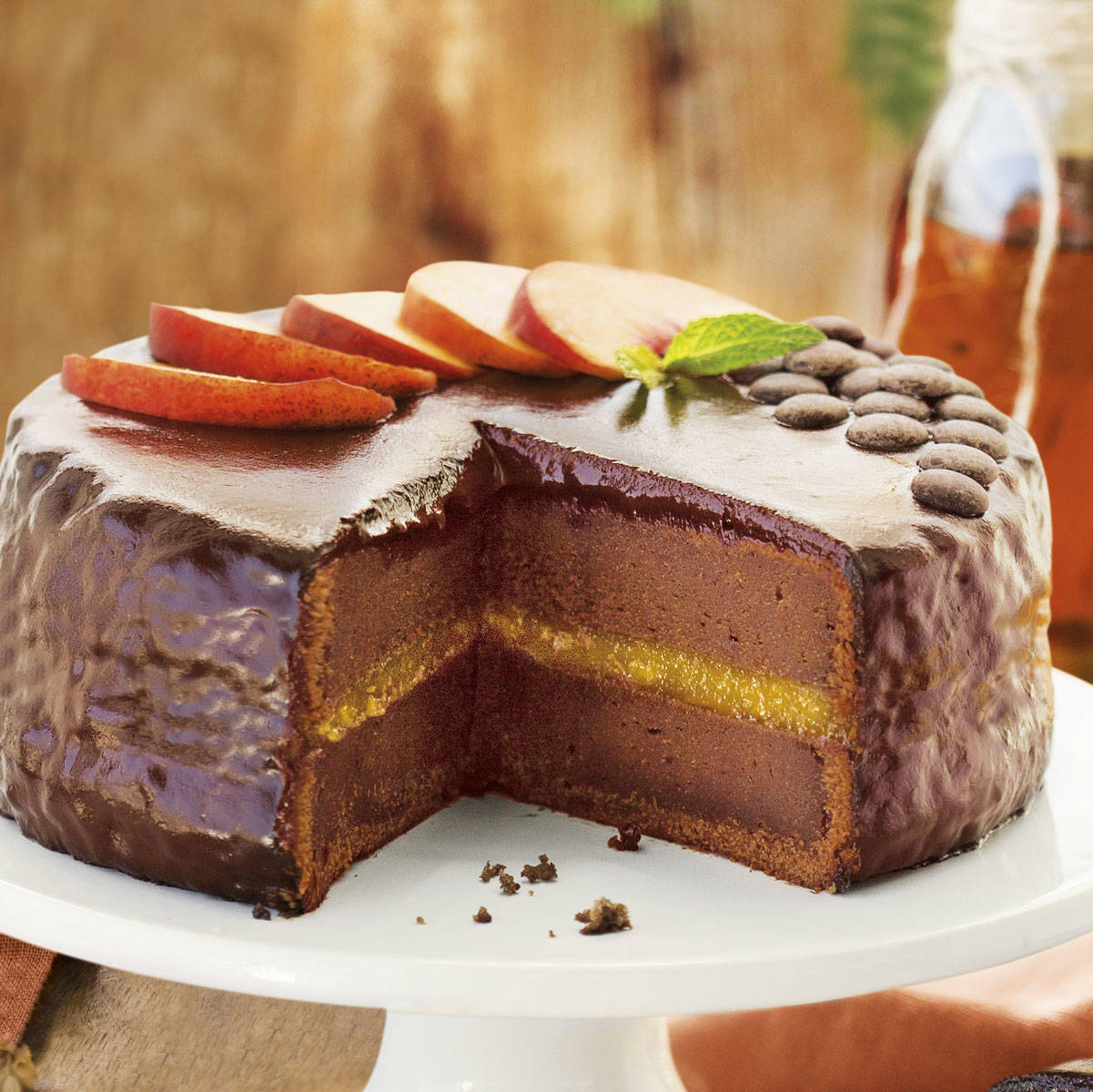 receta tarta sacher sin gluten ni lactosa