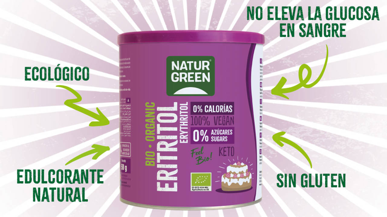 NaturGreen Eritritol, el edulcorante bio con 0 calorías