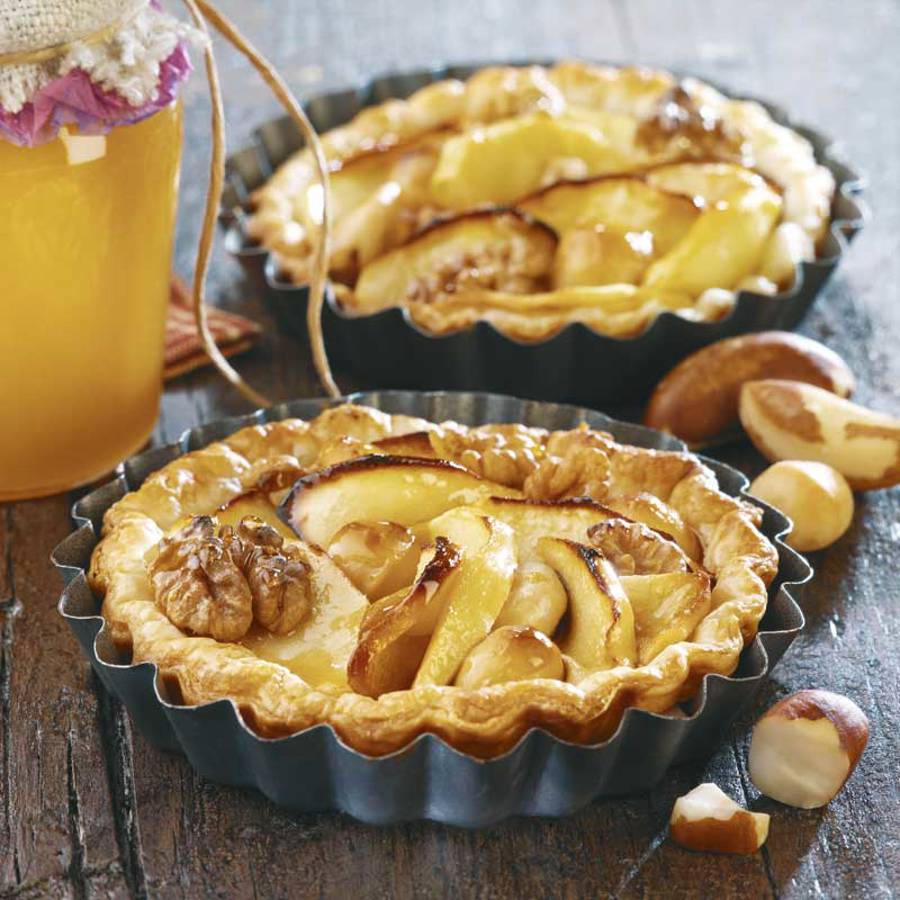 Tarta de manzana con hojaldre: la receta que va a hacer que tus papilas gustativas te hagan la ola