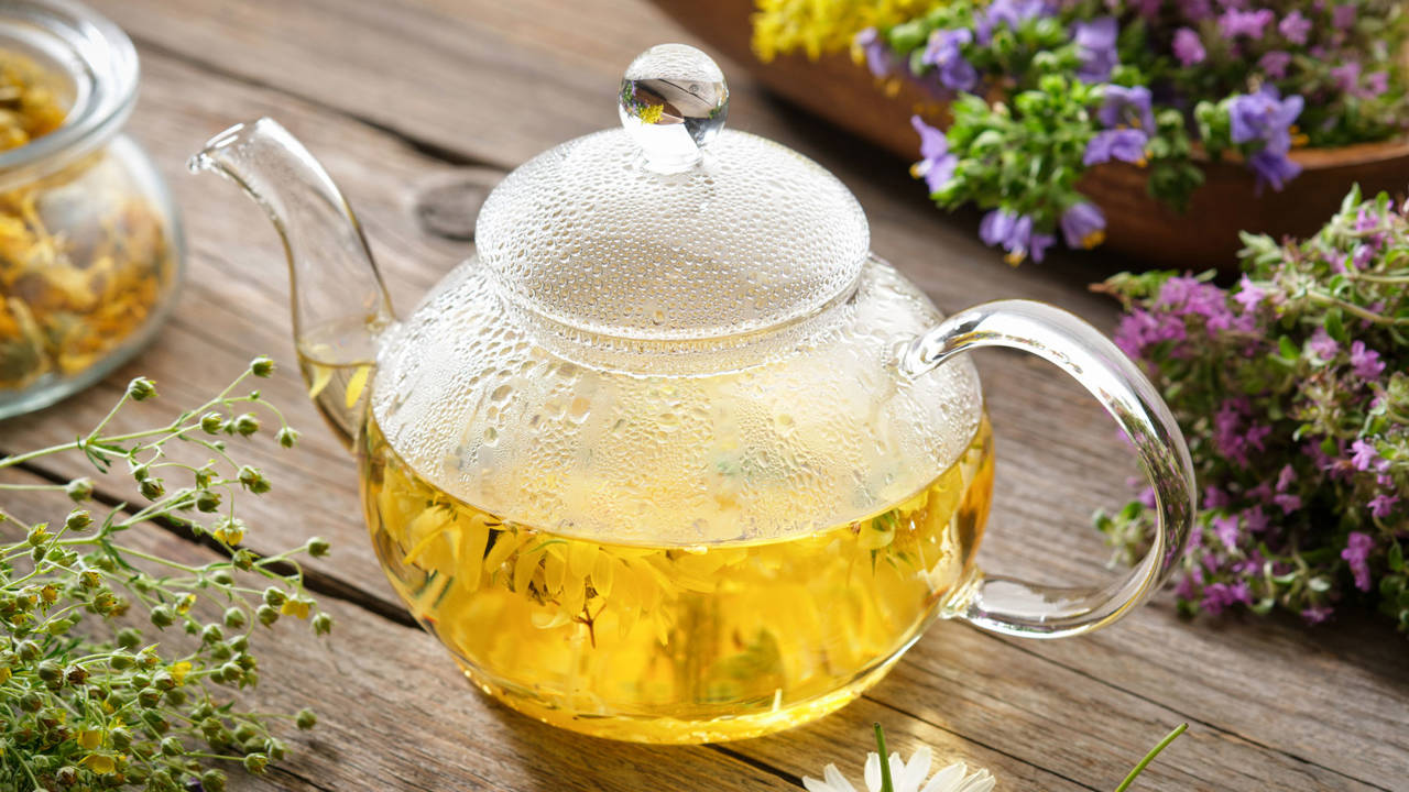 Infusión de manzanilla