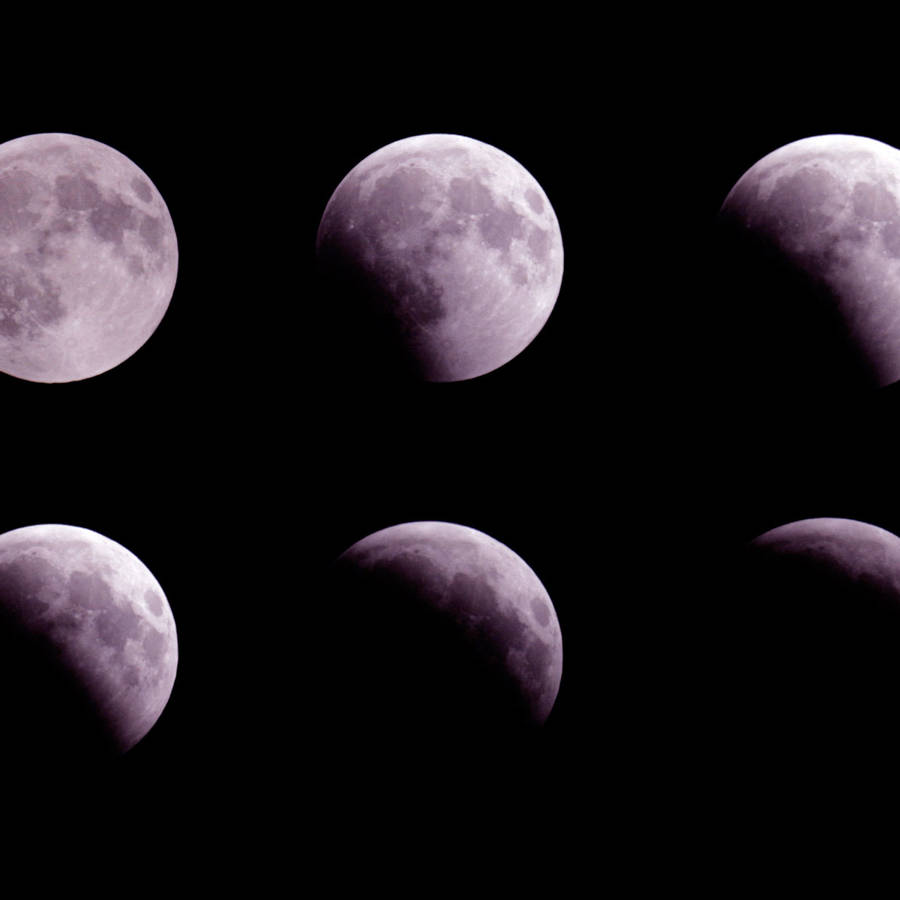 Fases de la luna - ciclo lunar