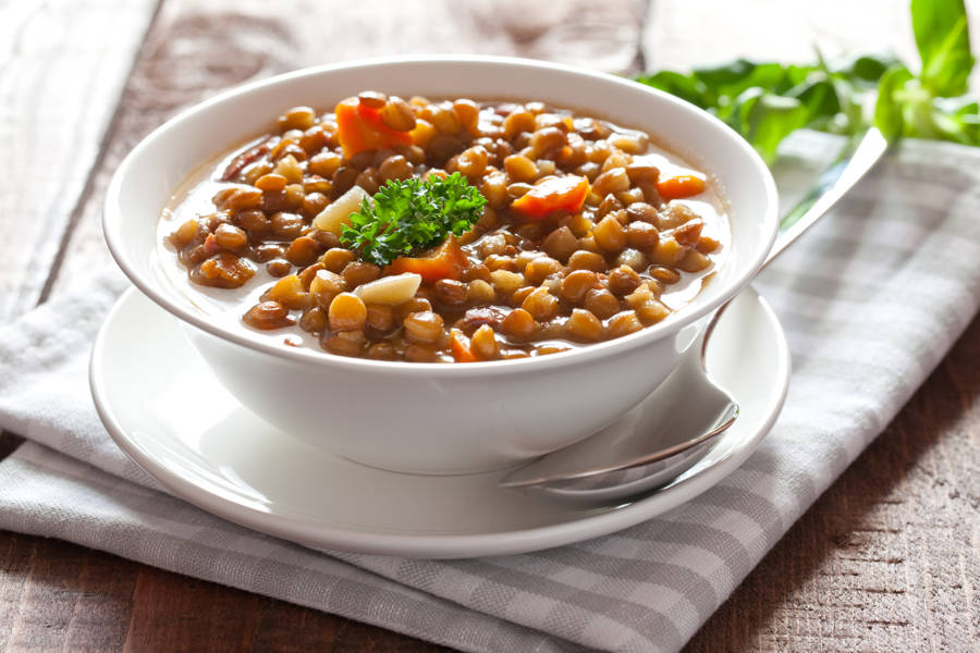 Lentejas con verduras