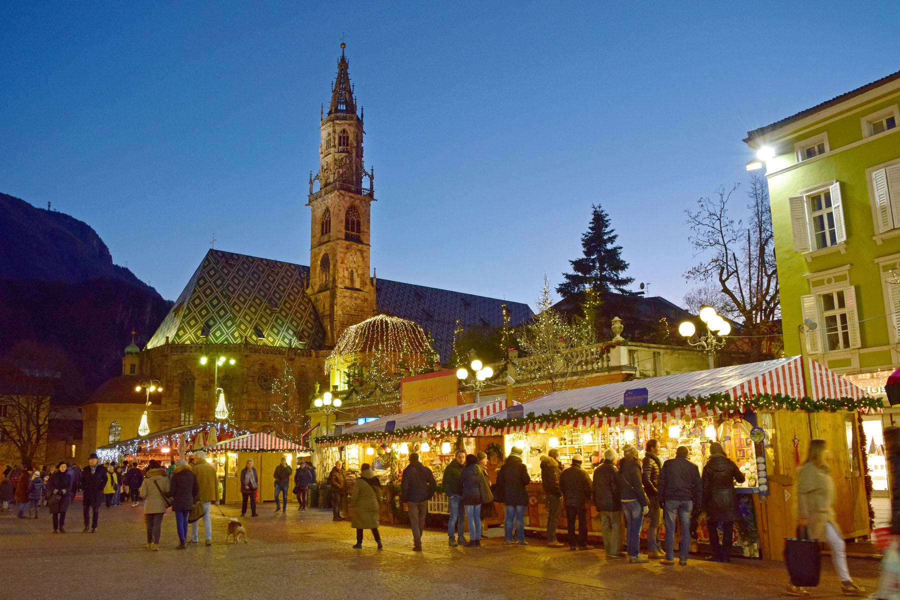 mercadillo navidad bolzano italia