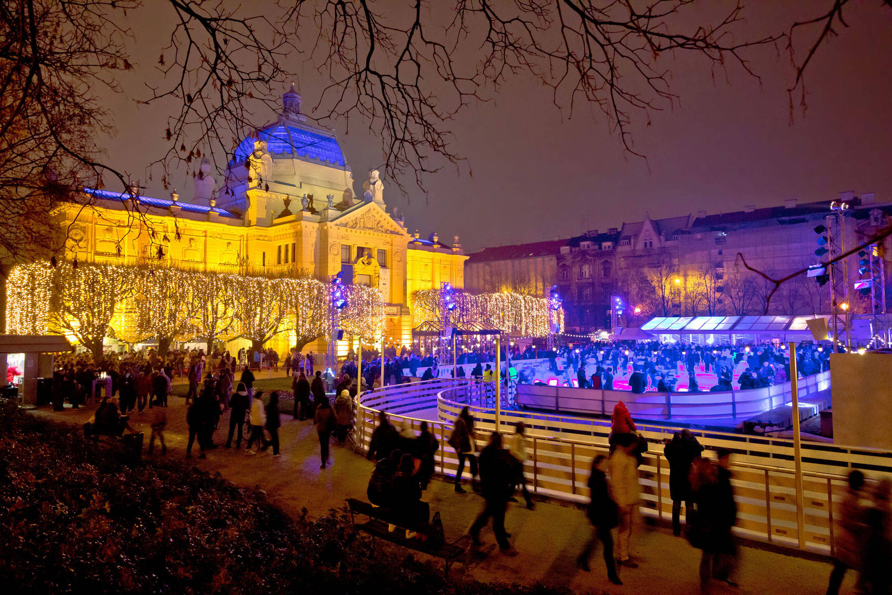mercadillo navidad zagreb croacia