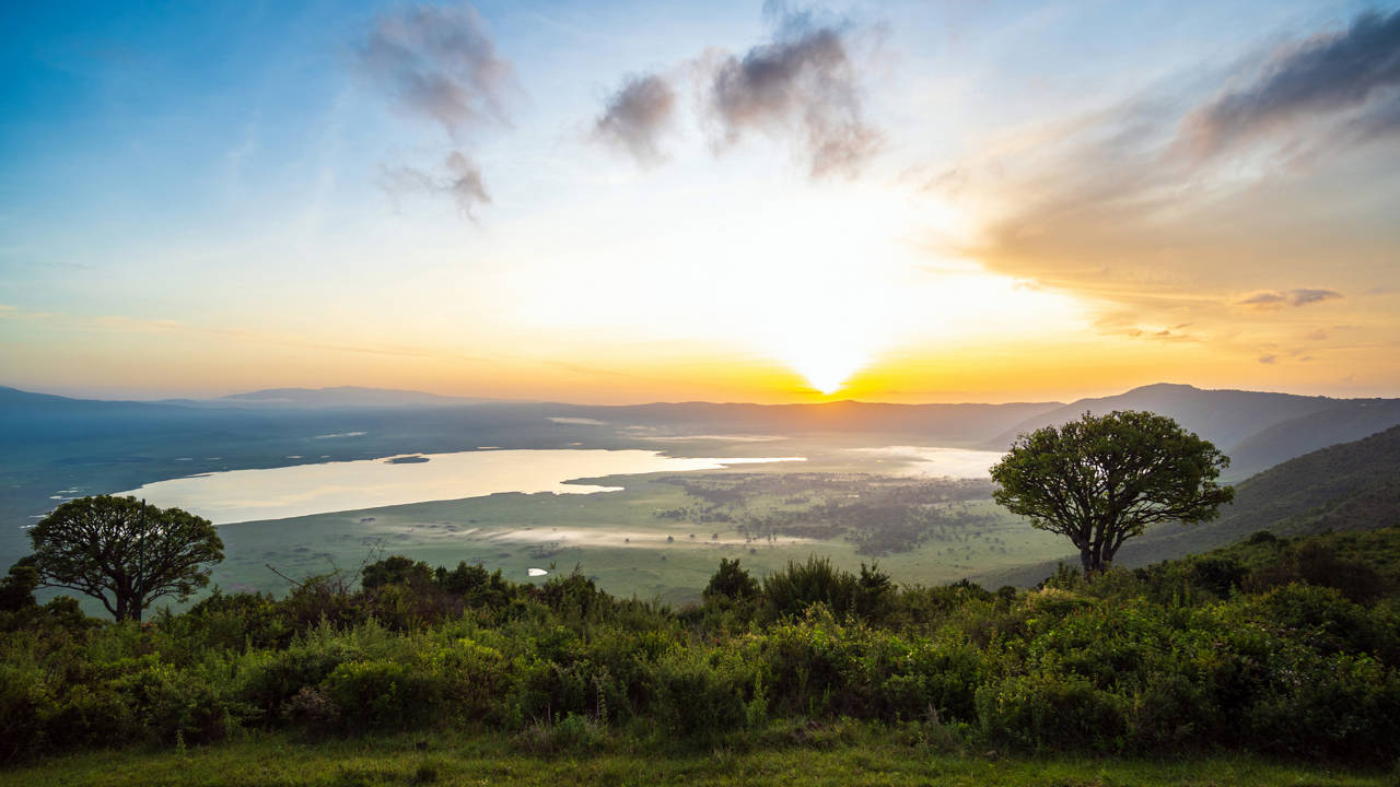 Amanecer Ngorongoro