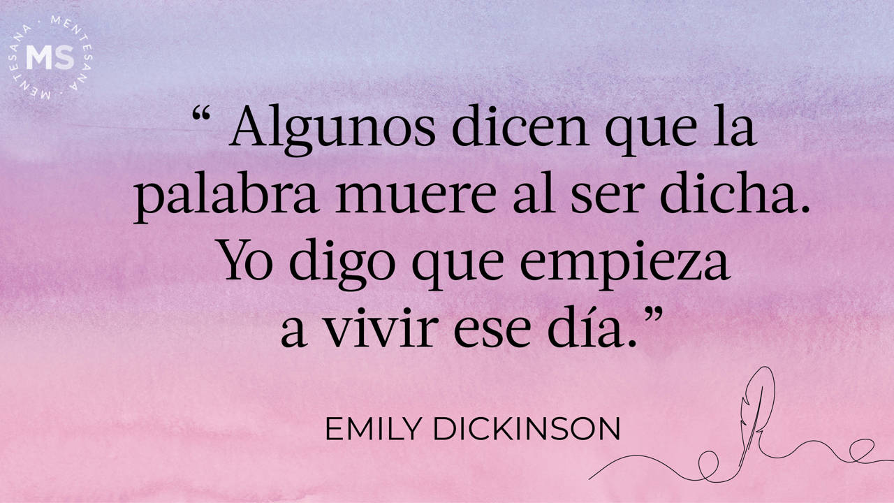 Poemas Emily Dickinson horizontal