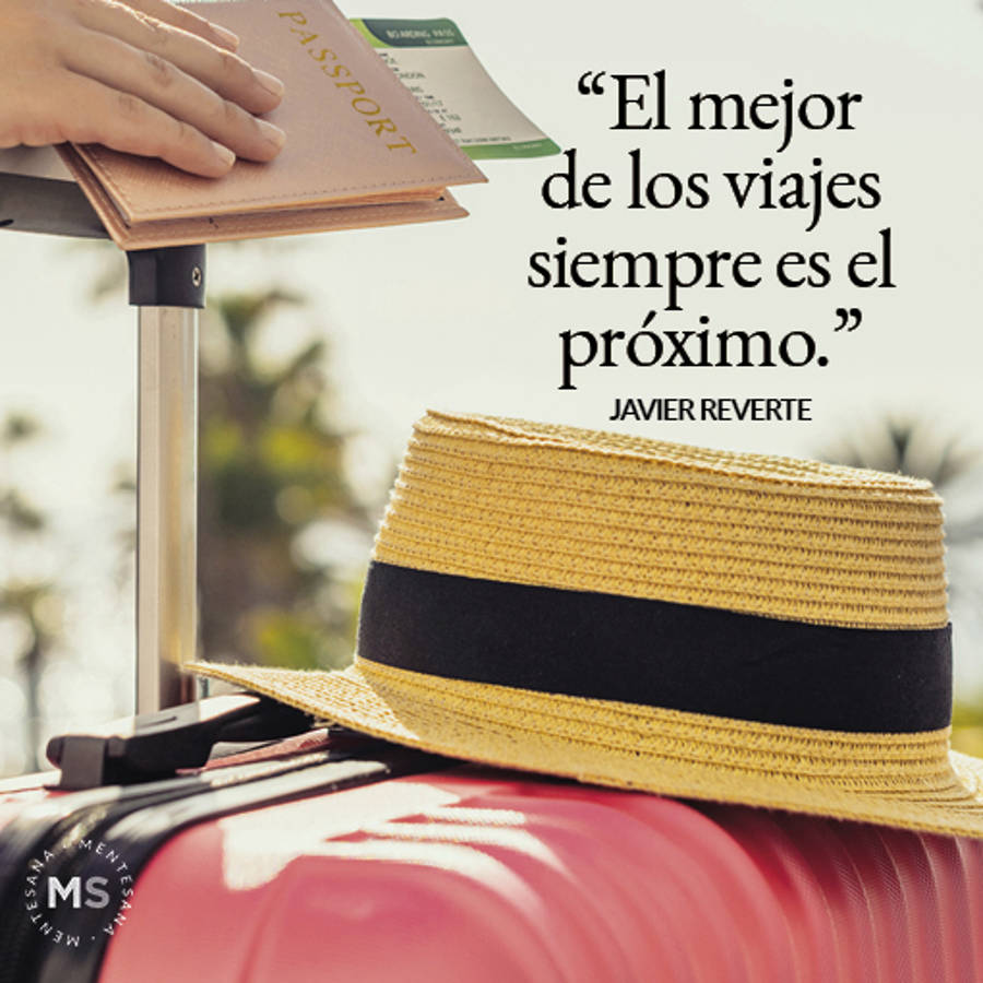 15 frases de viajes graciosas, inspiradoras y positivas