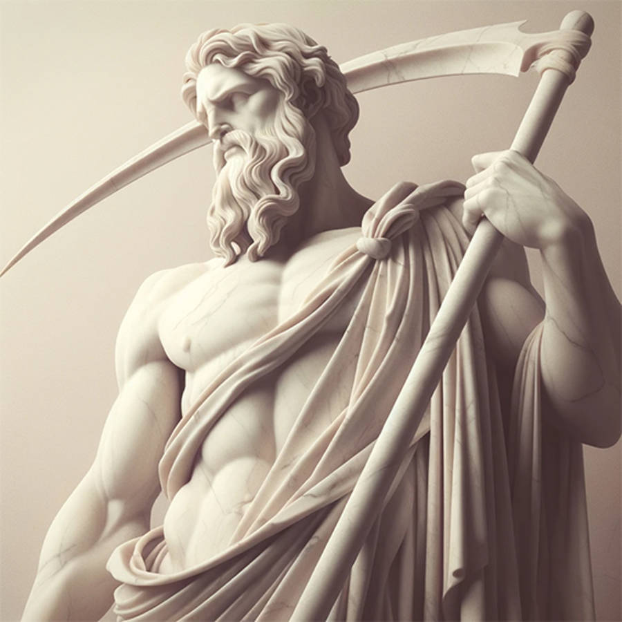 Crono, el primer rey de los dioses griegos