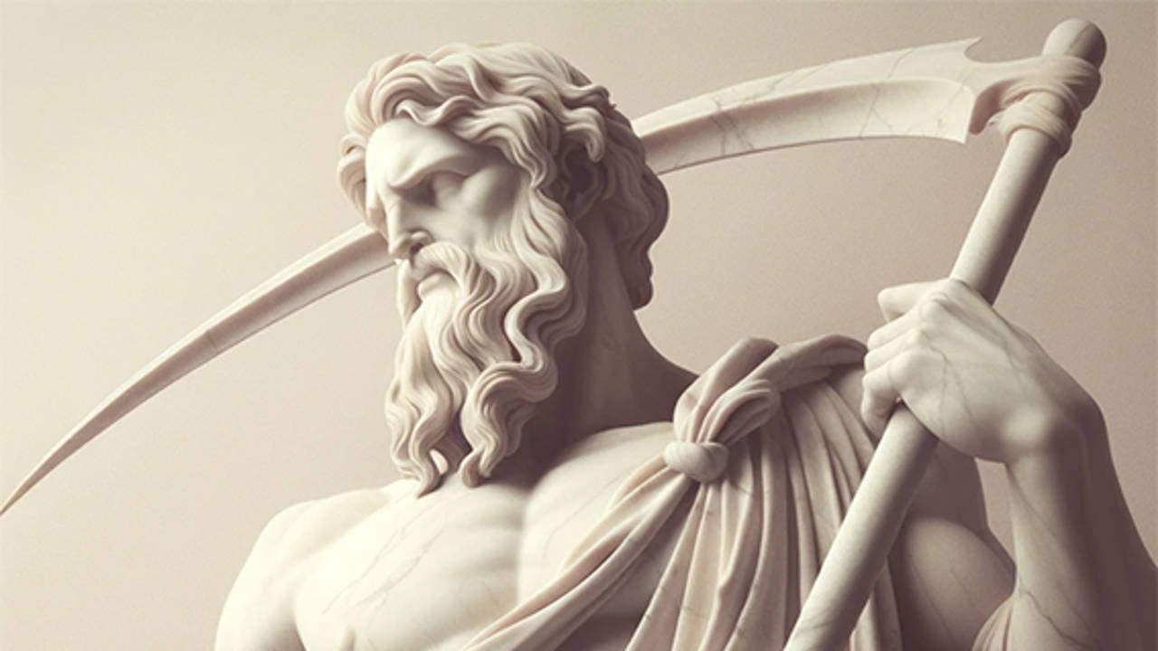 Crono, el primer rey de los dioses griegos