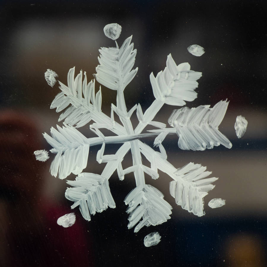 Cómo hacer nieve casera para decorar las ventanas en Navidad (sin llenar tu casa de tóxicos)