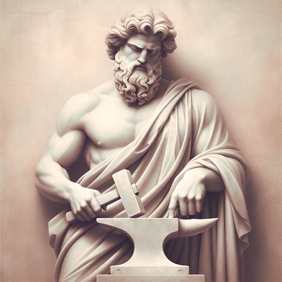 Hefesto, el dios del fuego y la forja y el más imperfecto del panteón griego
