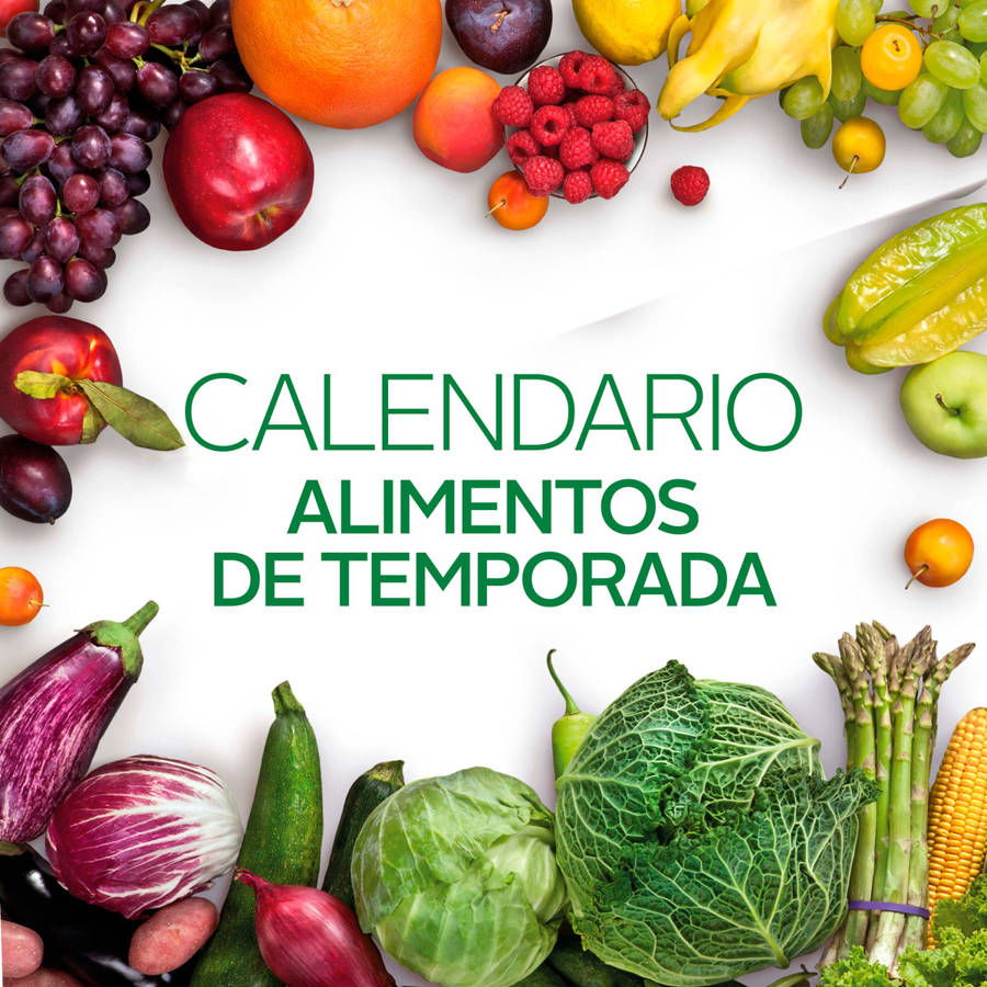 calendario temporada verduras frutas