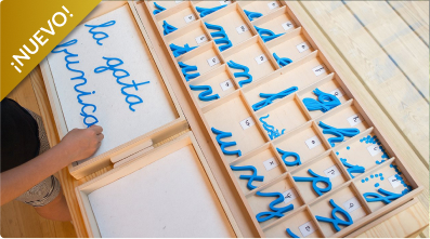Lectoescritura Montessori 3-6 años